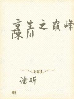 重生之巅峰人生陈川