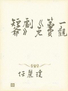 短剧《第一驸马爷》免费观看