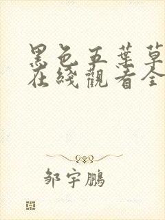 黑色五叶草动漫在线观看全集免费