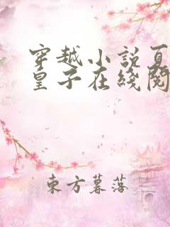 穿越小说夏天九皇子在线阅读