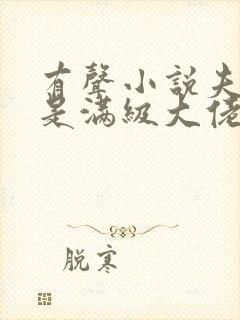 有声小说夫人她是满级大佬