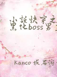 小说快穿之拯救黑化boss男主