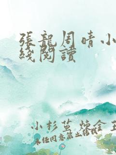 张龙周晴小说在线阅读