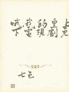 哦,我的皇上陛下电视剧免费观看