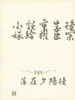 小说重生后绝不嫁给权臣宗肆在线阅读