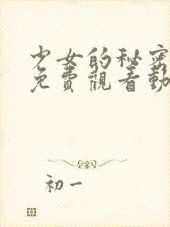 少女的秘密动漫免费观看动画片版