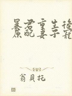 暴君重生后,将原配妻子宠上天