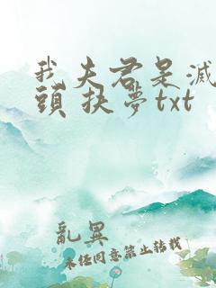 我夫君是灭世魔头 扶梦txt