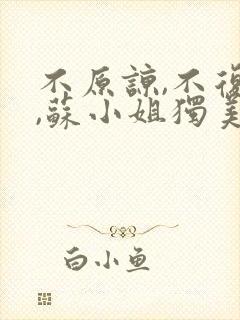 不原谅,不复合,苏小姐独美 短剧