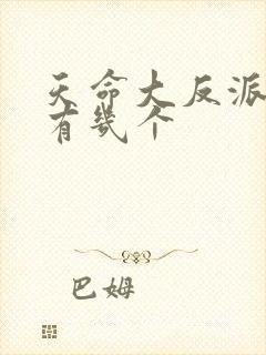 天命大反派女主有几个