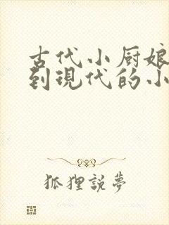 古代小厨娘穿越到现代的小说