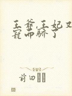 王爷,王妃又恃宠而骄了