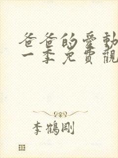 爸爸的爱动漫第一季免费观看