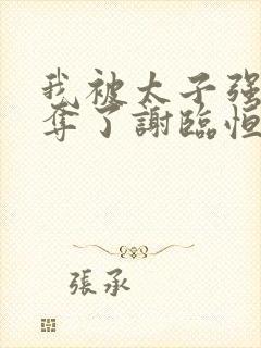 我被太子强取豪夺了谢临恒的小说免费阅读