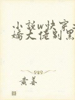 小说w快穿之病娇大佬别黑化》