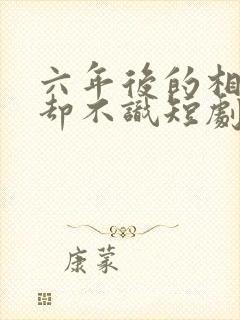 六年后的相遇你却不识短剧免费观看