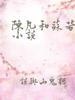 陈凡和苏若初的小说