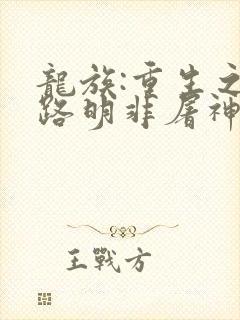 龙族:重生之我路明非屠神证道