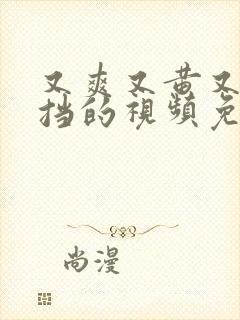 又爽又黄又无遮挡的视频免费