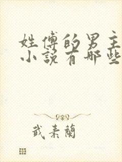 姓傅的男主总裁小说有哪些