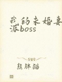 我的未婚妻是反派boss