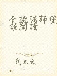 全职法师双男小说阅读