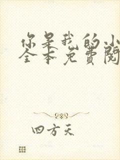 你是我的小确幸全本免费阅读