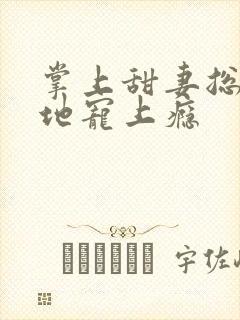 掌上甜妻总裁爹地宠上瘾