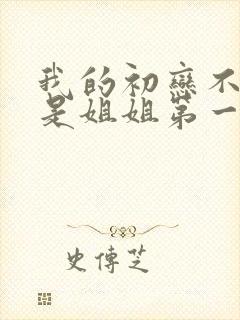 我的初恋不可能是姐姐第一季动漫在