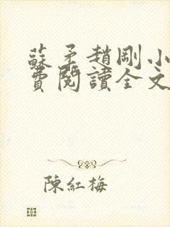 苏柔赵刚小说免费阅读全文