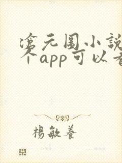 沧元图小说在哪个app可以看