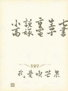 小说重生七零再高嫁电子书