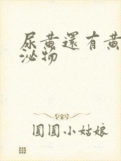 尿黄还有黄色分泌物