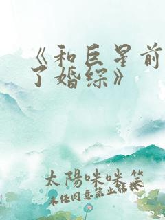 《和巨星前夫上了婚综》