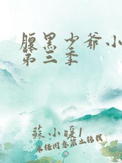 腹黑少爷小甜妻第三季