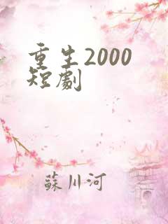 重生2000 短剧