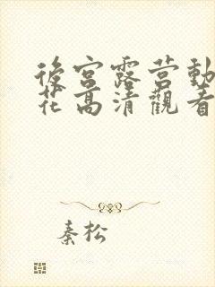 后宫露营动漫樱花高清观看