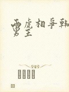 两虎相争韩漫双男主