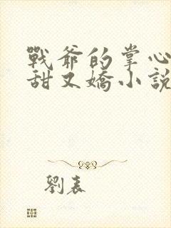 战爷的掌心宠又甜又娇小说在线阅读