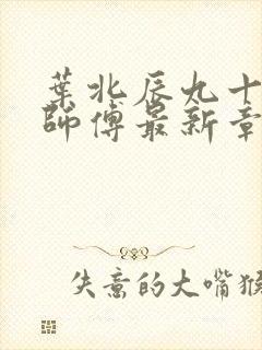 叶北辰九十九位师傅最新章节更新