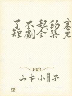 了不起的寒王妃短剧全集免费观看