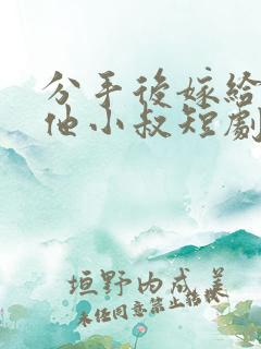 分手后嫁给渣男他小叔短剧第十二集