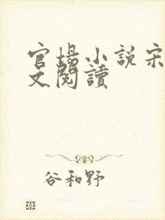 官场小说宋刚全文阅读