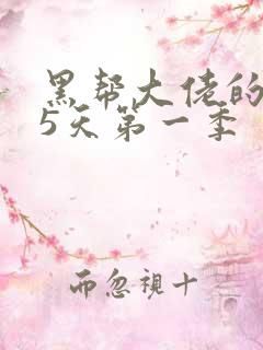 黑帮大佬的365天第一季