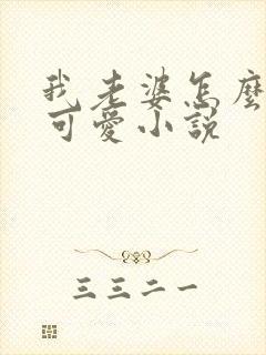 我老婆怎么这么可爱小说