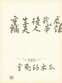 重生后我成了首辅夫人辛录