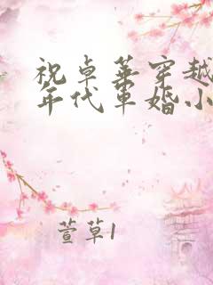 祝卓华穿越七零年代军婚小说