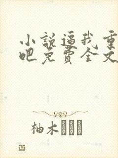 小说逼我重生是吧免费全文阅读