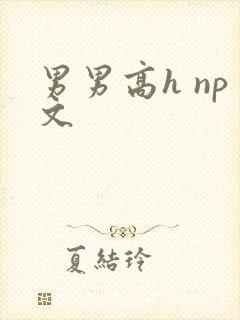男男高h np文