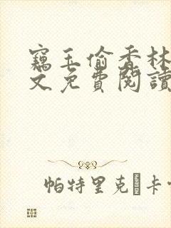 窃玉偷香林凡全文免费阅读最新章节